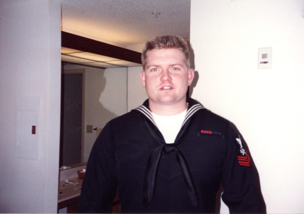 Jeff Cross in Uniform 1991
