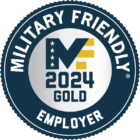 Military Friendly Employer 2024 gold