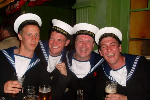 Four sailors including Liam P Round